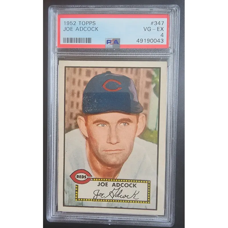 Joe Adcock 1952 Topps #347 PSA 4