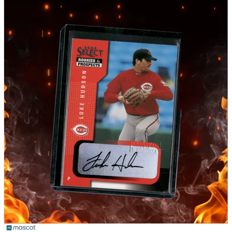 2002 Select Rookies & Prospects Luke Hudson Prospect Auto #66