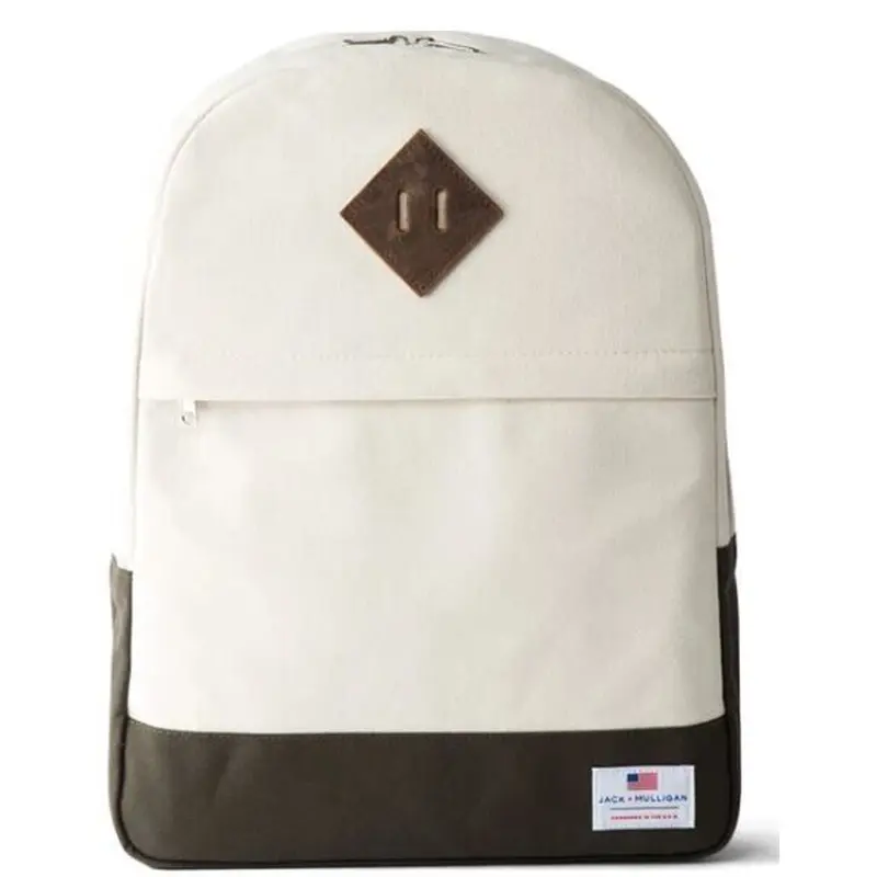 JACK+MULLIGAN MILLER BACKPACK, NATURAL/ARMY, MILLER PACK, 1602PACK NATURAL SK