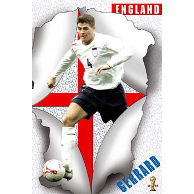 Steven Gerrard "Breakthrough" - UK Posters 2006
