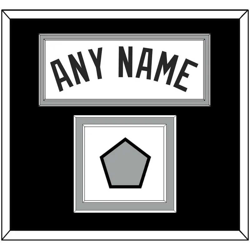 San Antonio Name & Finals Patch - Home White (2002-2017) - Double Mat 2