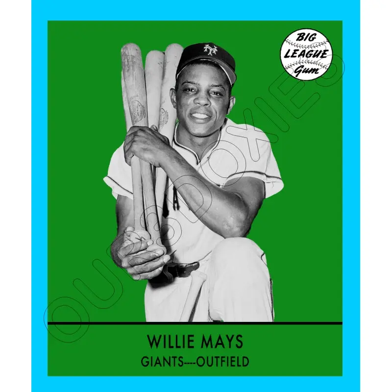 Willie Mays 1941 Goudey Custom Card - 3756