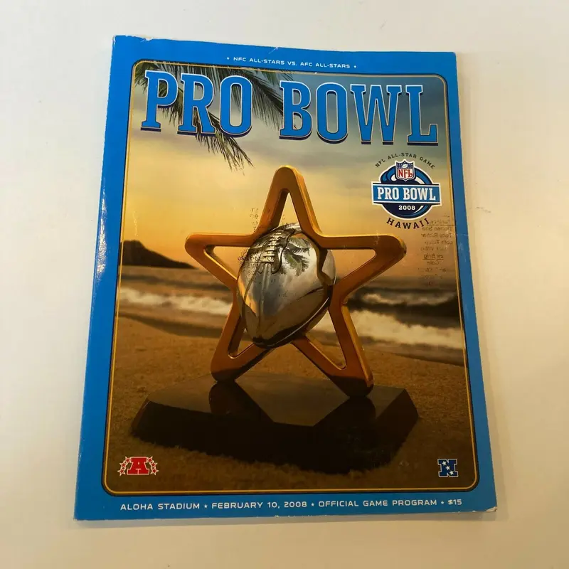 2008 NFL Pro Bowl Official Game Program