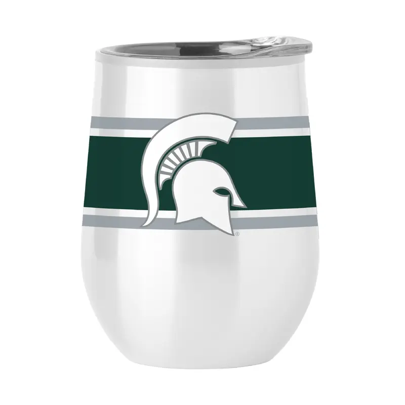 Michigan State 20oz Stripe Fusion Tumbler