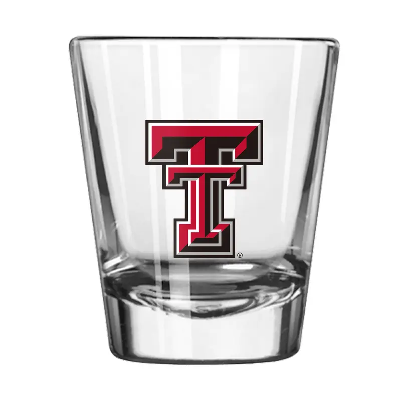 Texas Tech 2oz Letterman Shot Glass