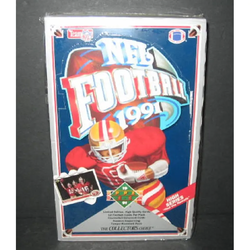 1991 Upper Deck Football High Series Box