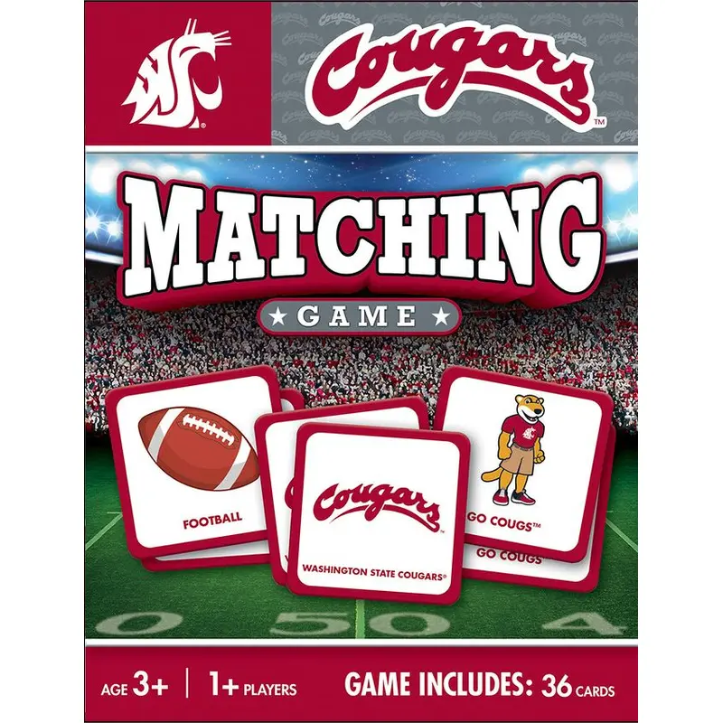 MasterPieces WSU Matching Card Game