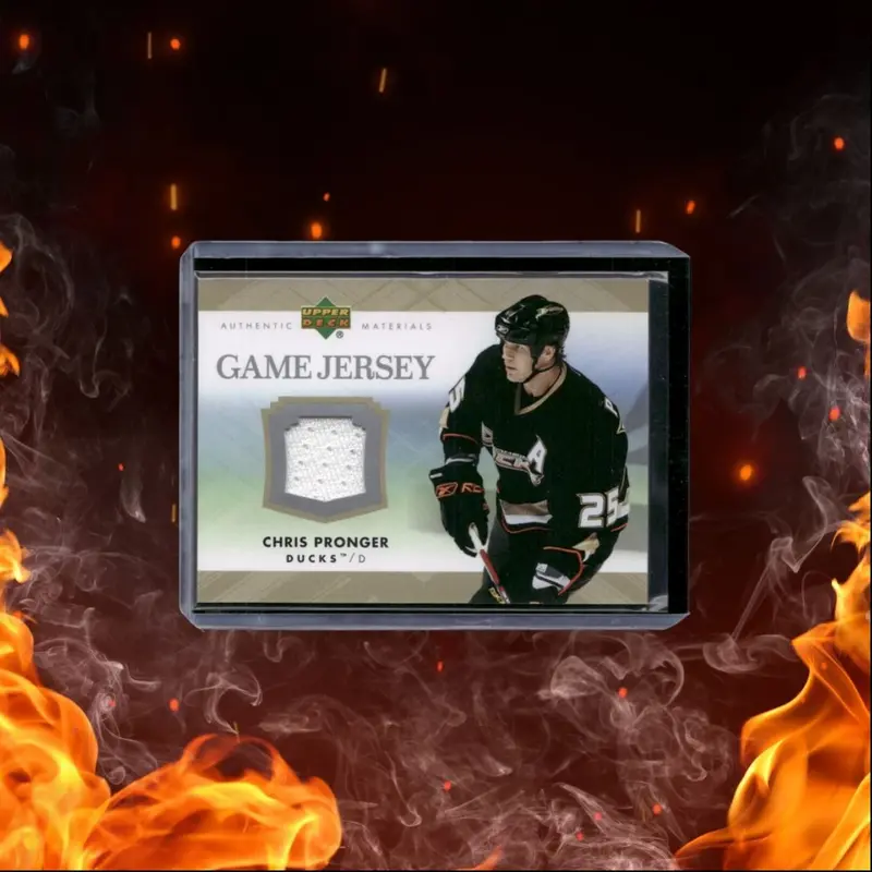 2007-08 Upper Deck Chris Pronger Game Used Jersey #J-CP
