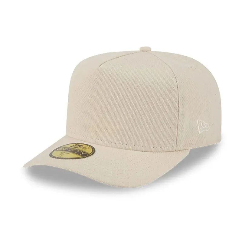 New Era Elevated Cream 59FIFTY Fitted A-Frame Cap