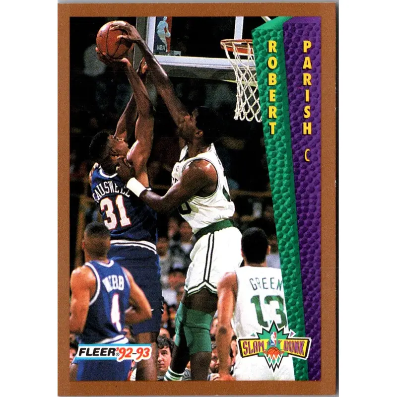 1992 Fleer Robert Parish #287