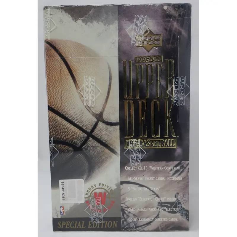 1993/94 Upper Deck Special Edition SE Basketball Box (Hobby) (West) (36/12)
