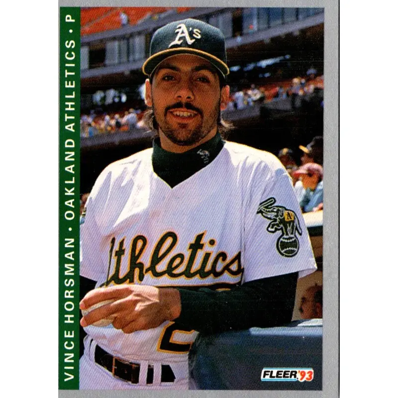 1993 Fleer Vince Horsman #295
