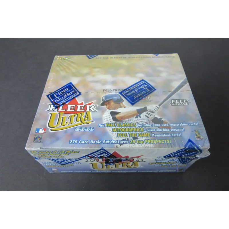 2001 Fleer Ultra Baseball Box (Retail)