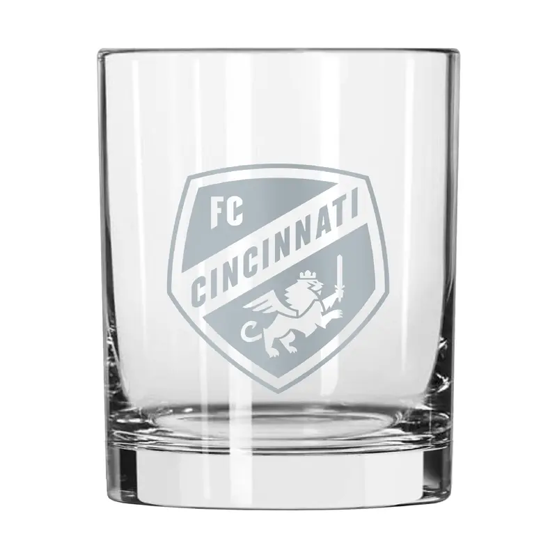 FC Cincinnati 14oz Frost Rocks Glass