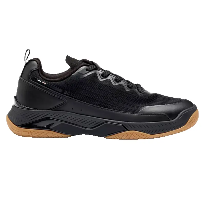 HUGO BOSS SHOES MEN COURTSTRIDE TENN ME BLK 50523209005