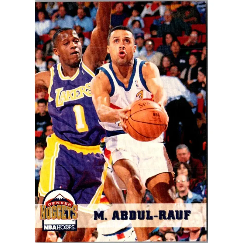 1993 Hoops Mahmoud Abdul-Rauf #52