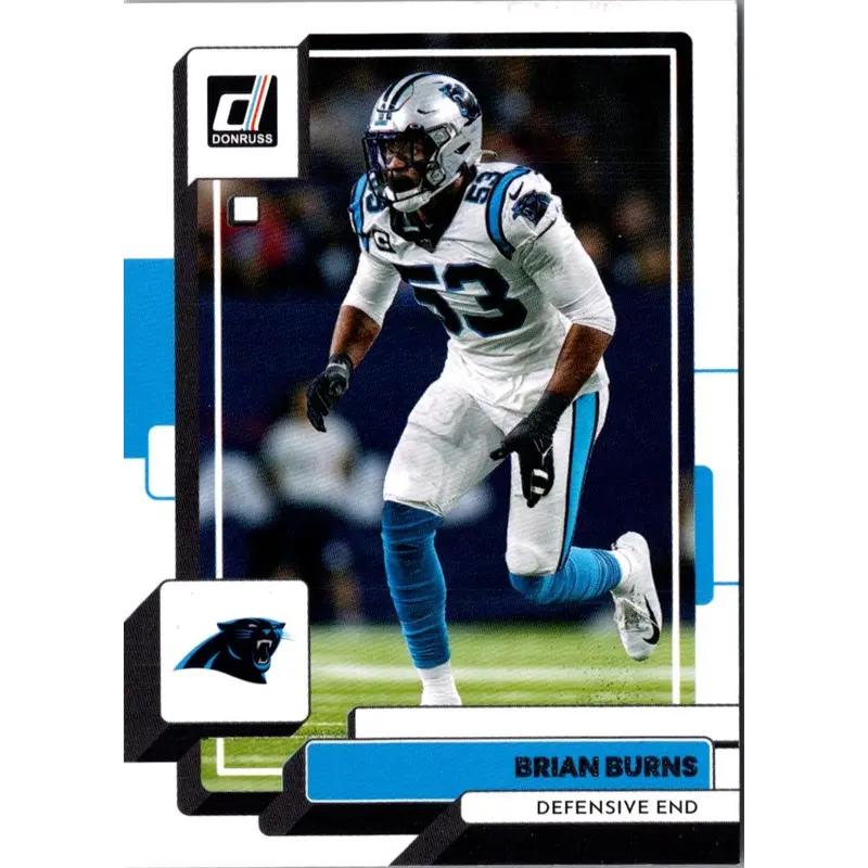 2022 Donruss Blue Press Proof Brian Burns #239
