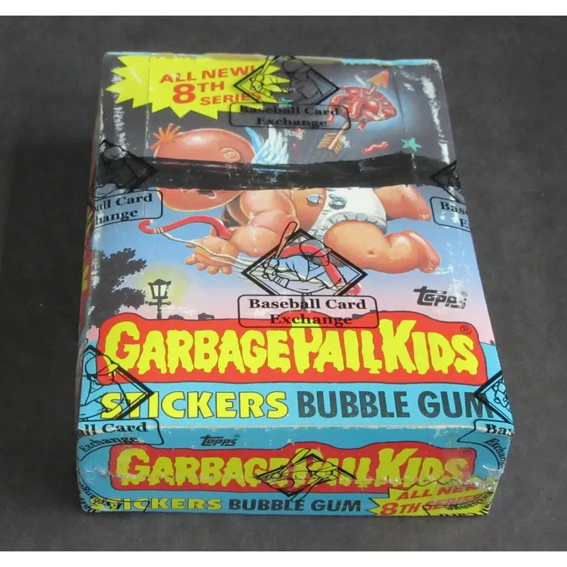 1987 Topps Garbage Pail Kids Series 8 Unopened Wax Box (w/o price) (X-Out) (Poster) (BBCE)
