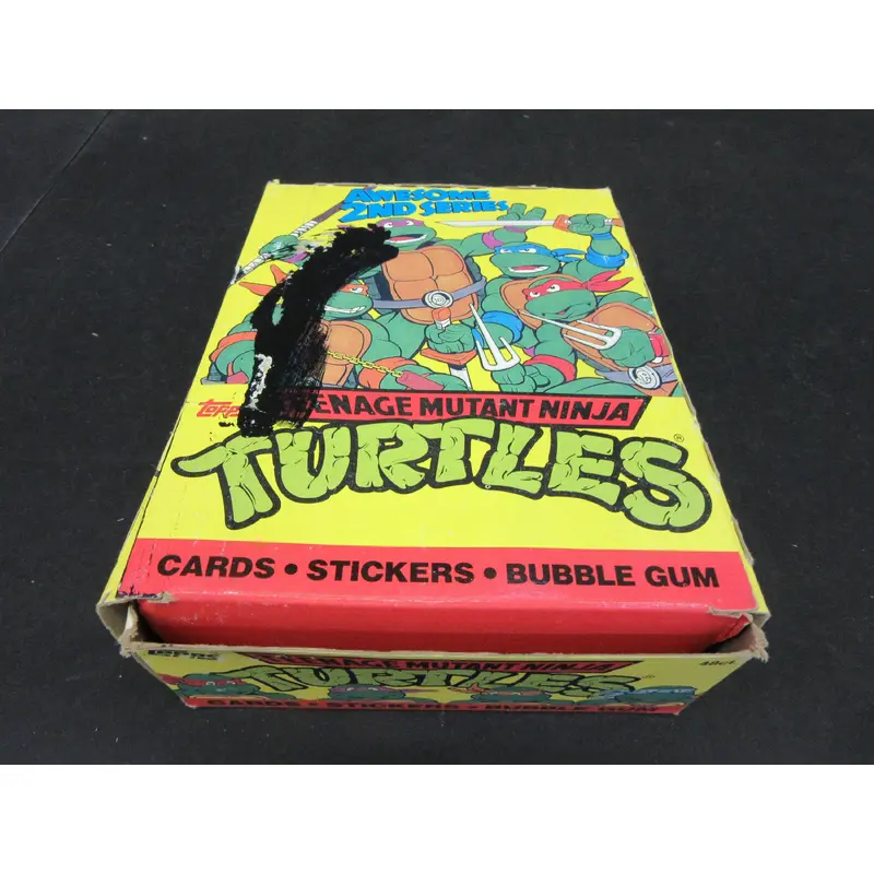 1990 Topps Teenage Mutant Ninja Turtles Series 2 Box