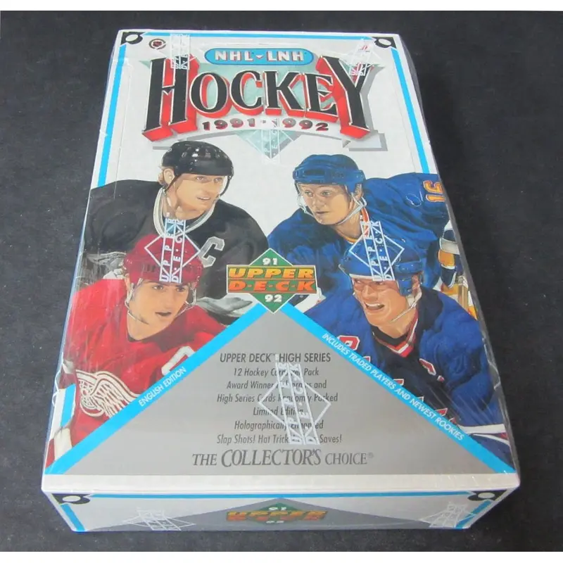 1991/92 Upper Deck Hockey High Series Box (English)