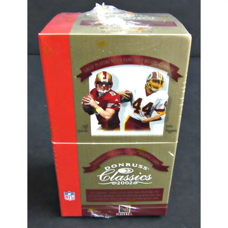 2002 Donruss Classics Football Mini Box (9/6)
