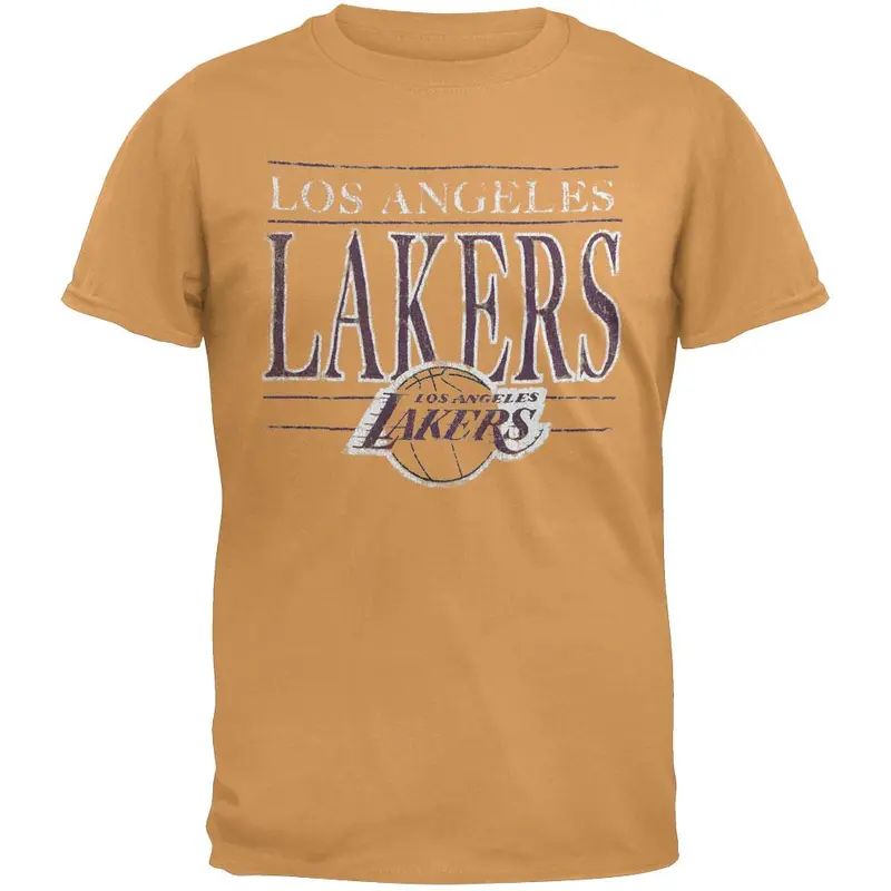 Los Angeles Lakers - Crackle Classic Logo Soft T-Shirt