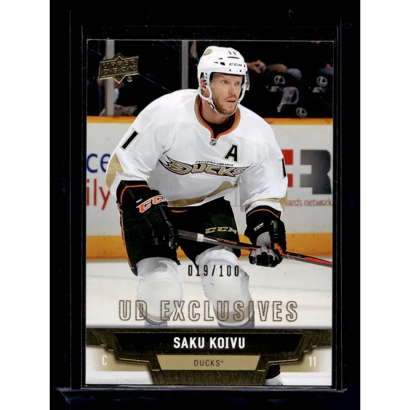 2013-14 Upper Deck - UD Exclusives - Saku Koivu #175 /100