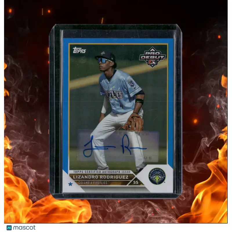 2023 Topps Pro Debut Lizandro Rodriguez Prospect Blue Auto 113/150 #PD-92