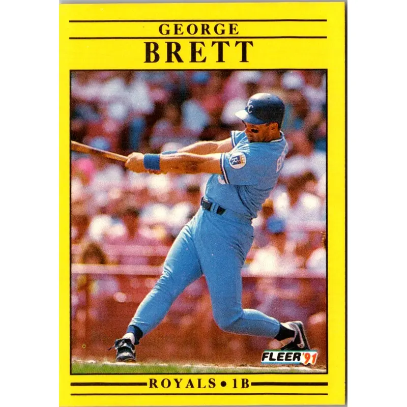1991 Topps Stand-Ups George Brett #6