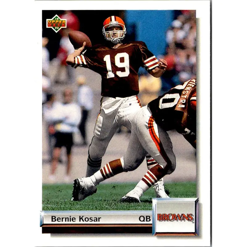 1992 Upper Deck Gold Bernie Kosar #G31