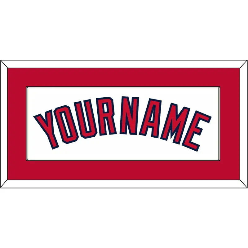 Cleveland Name - Home White (2012-2021) - Single Mat 2