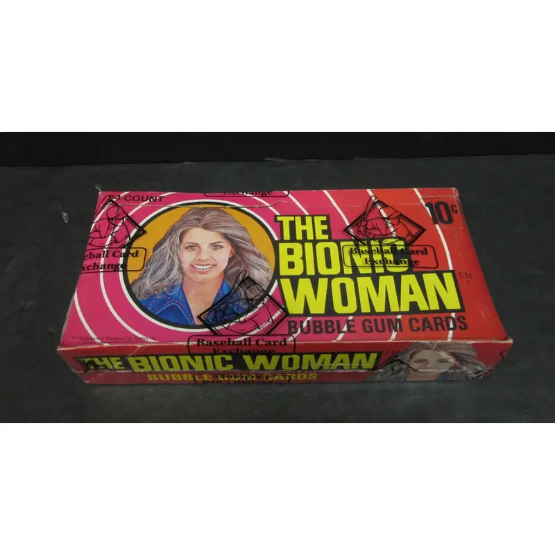1976 Donruss Bionic Woman Unopened Wax Box (BBCE)