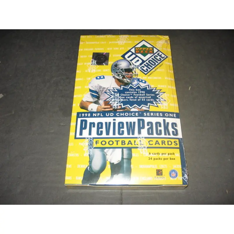 1998 Upper Deck UD Choice Football Preview Box (24/6)