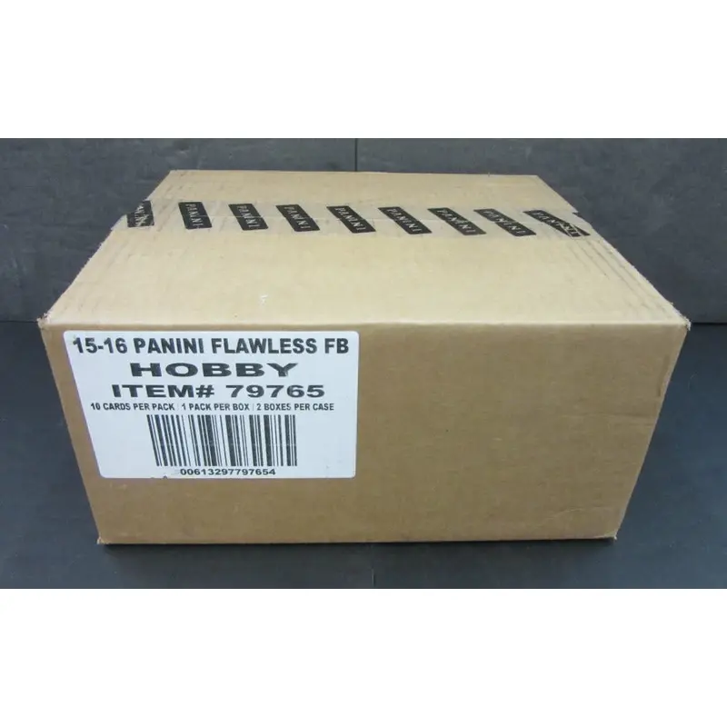 2015 Panini Flawless Football Case (Hobby) (2 Box)