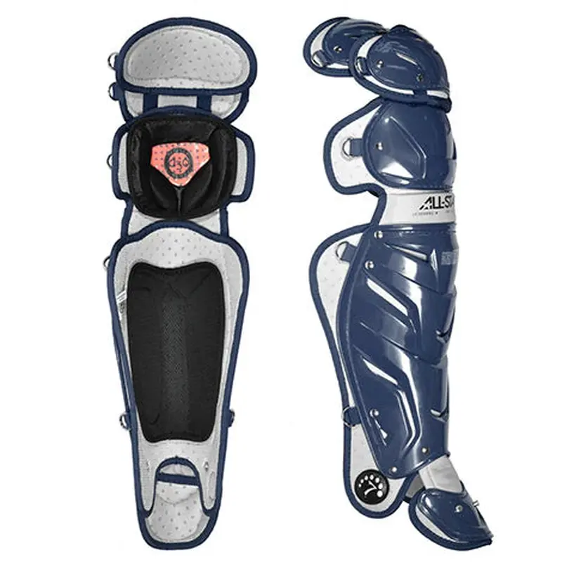 2025 All Star System 7 - Adult Catchers Leg Guards 16.5" LG30WPRO