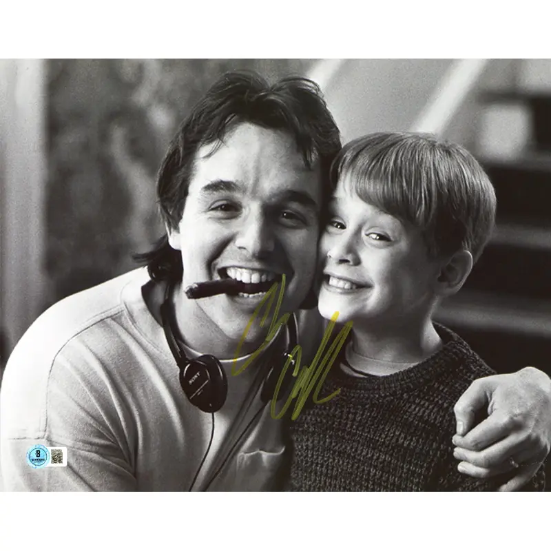 Chris Columbus Home Alone Authentic Signed 11x14 Horizontal Photo BAS #BS20563