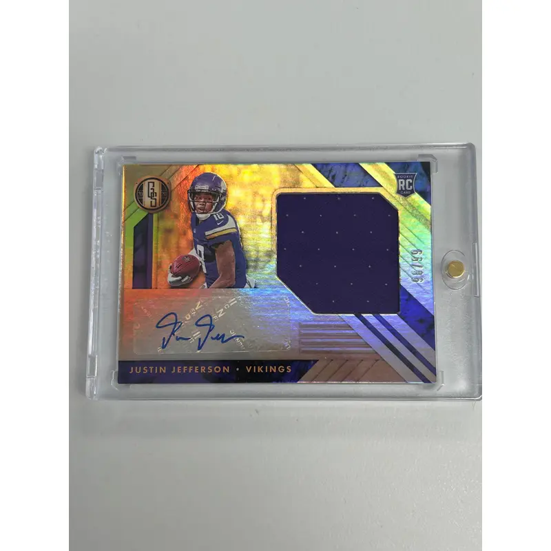 Justin Jefferson 2020 Panini Gold Standard Auto Jersey #96/99