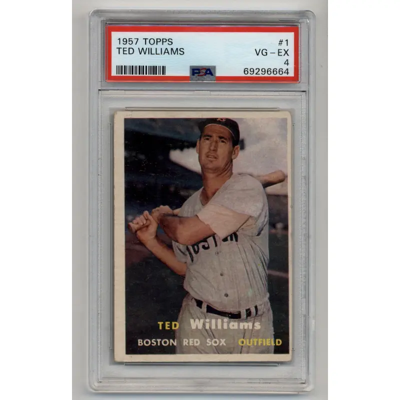 Ted Williams 1957 Topps #1 PSA 4 Very Good-Excellent 6664