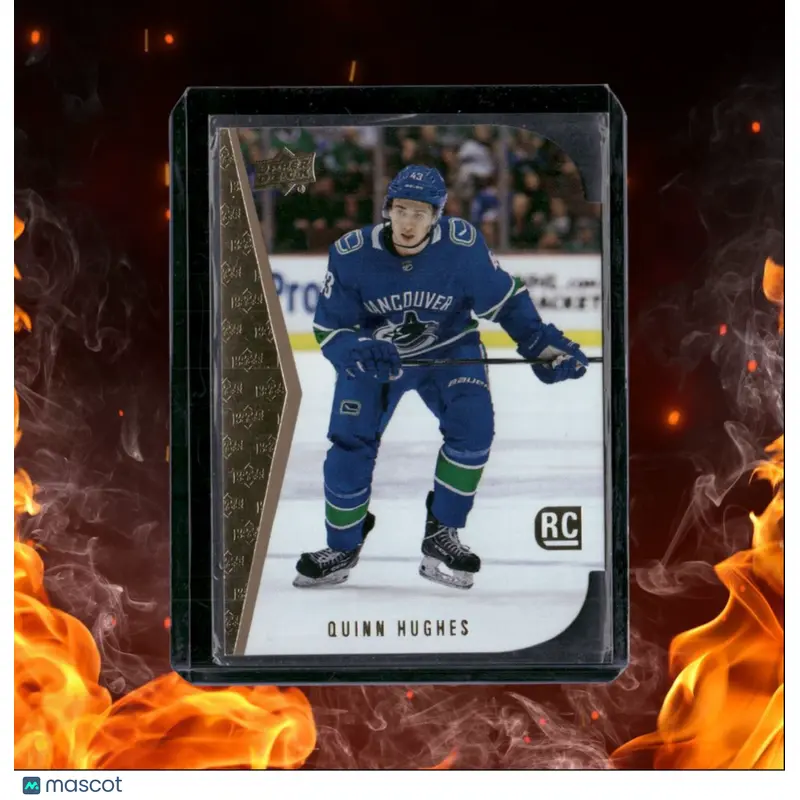 2019-20 Upper Deck Quinn Hughes 1994-95 Tribute Die Cut Rookie #5