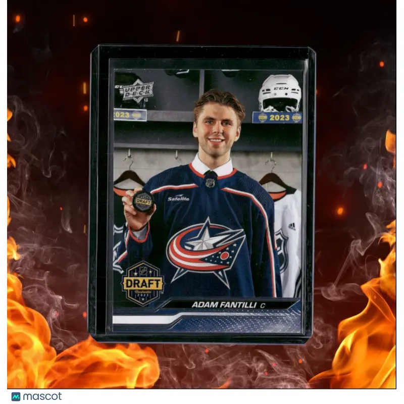 2023-24 Upper Deck Adam Fantilli 1st Round Draft (B) Rookie #6