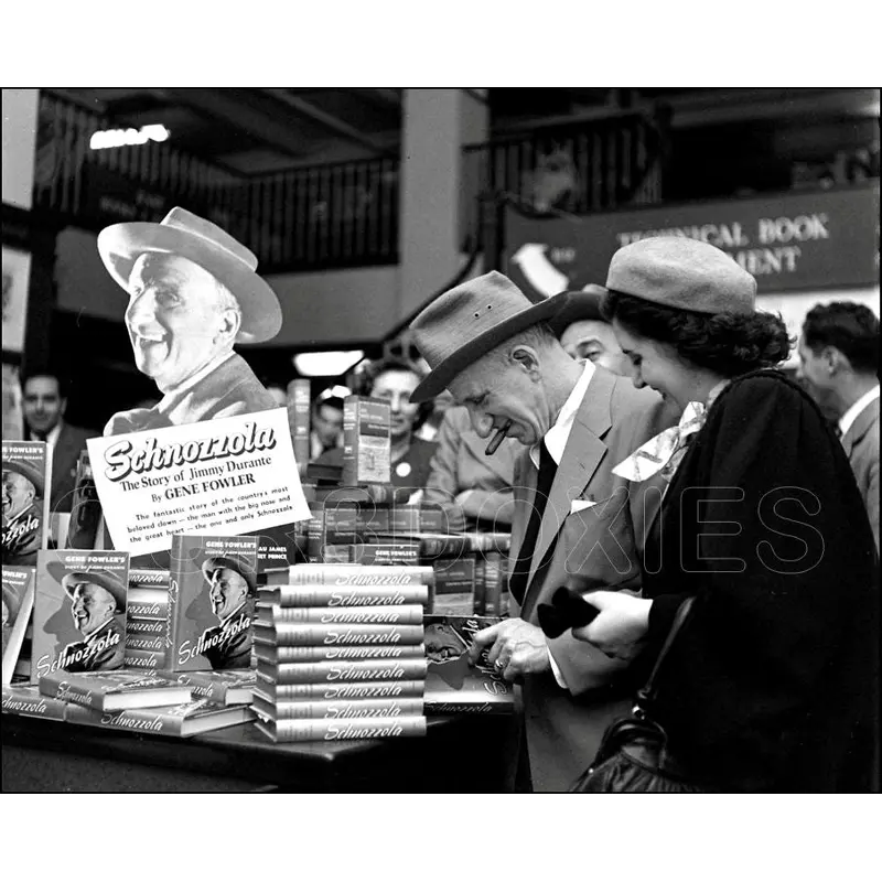 1951 Jimmy Durante 8X10 Photo - Schnozzola Book - 3173
