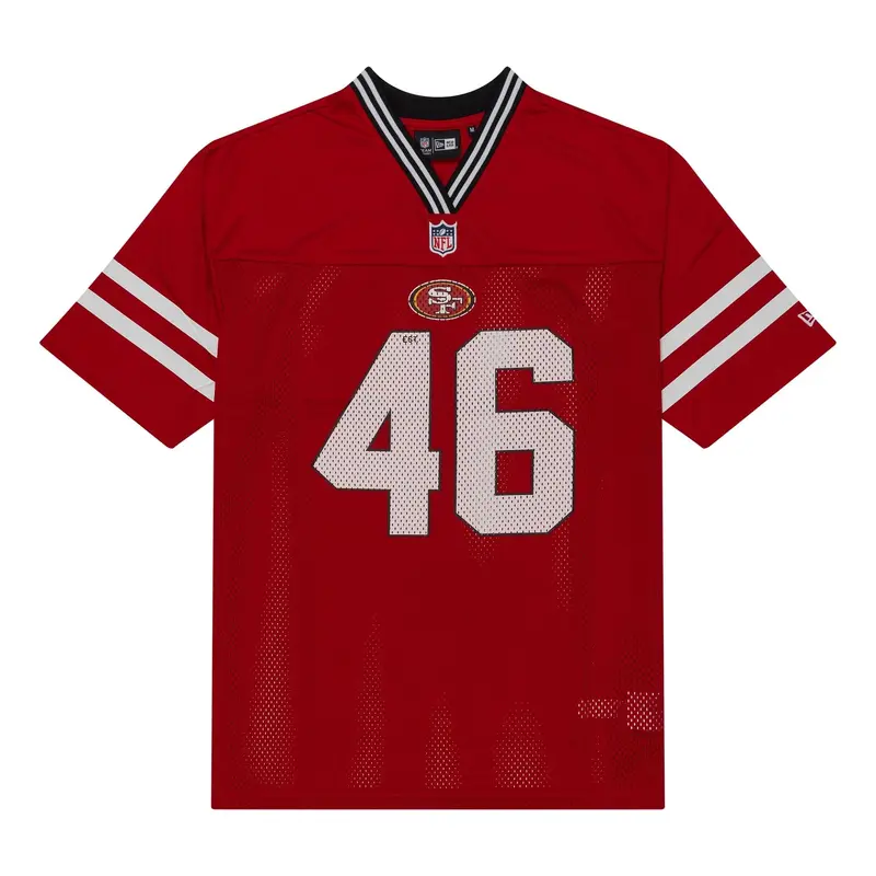 San Francisco 49ers NFL Mesh Red Mesh Jersey
