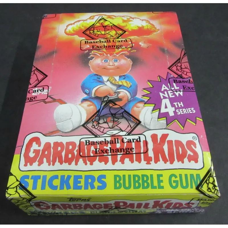 1986 Topps Garbage Pail Kids Series 4 Unopened Wax Box (w/o price) (Non) (White) (BBCE)