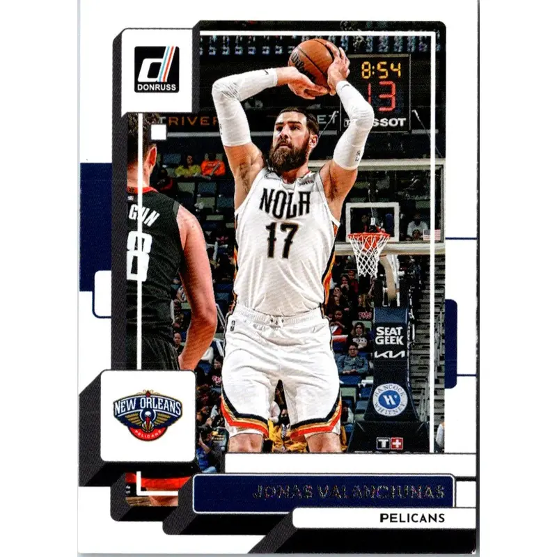2022 Donruss Jonas Valanciunas #163