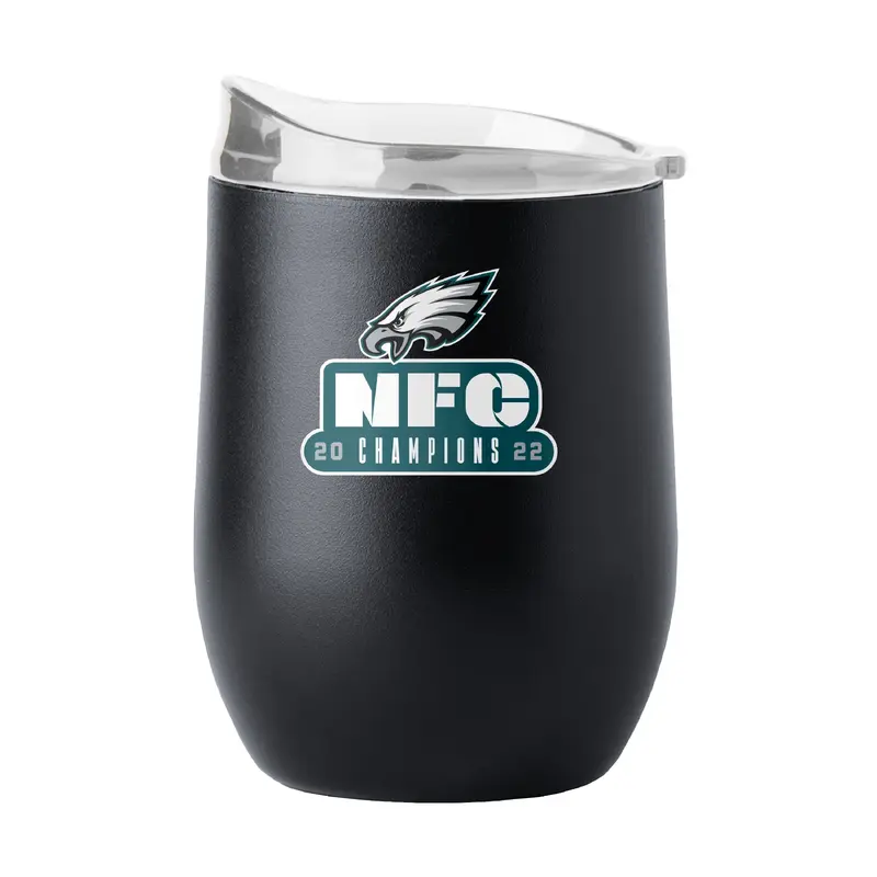 Philadelphia Eagles 16oz Conference Champs PC Curved Beverage