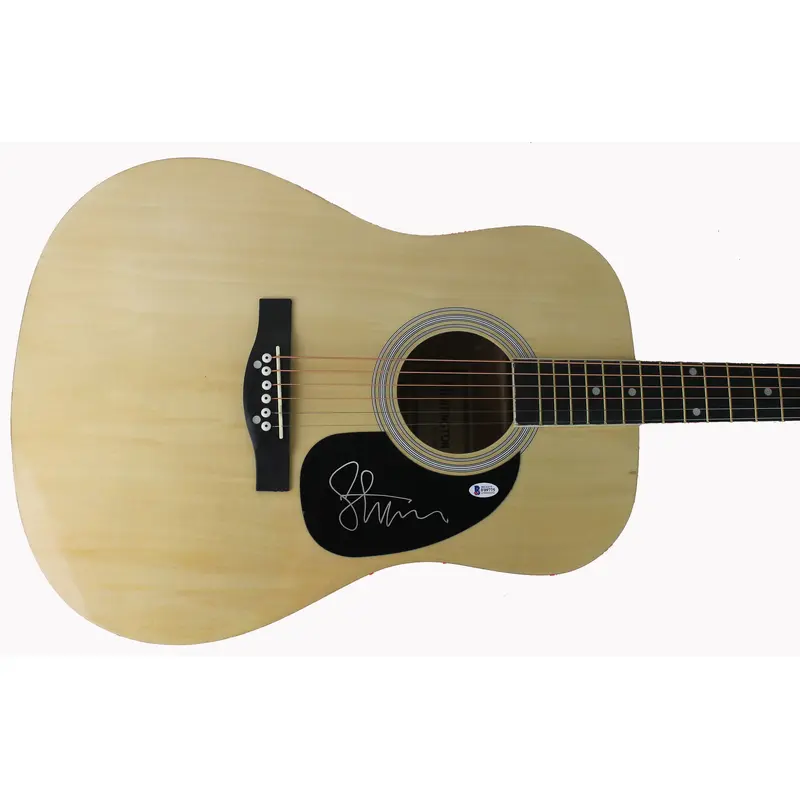 Steve Miller Authentic Signed Acoustic Guitar Autographed BAS #F09775