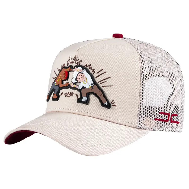 JC HATS BEIGE SNAPBACK TUMBADO LIFE 1831 BEIGE