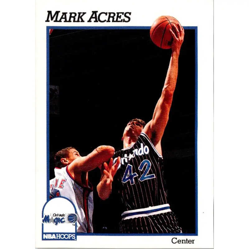 1991 Hoops Mark Acres #407
