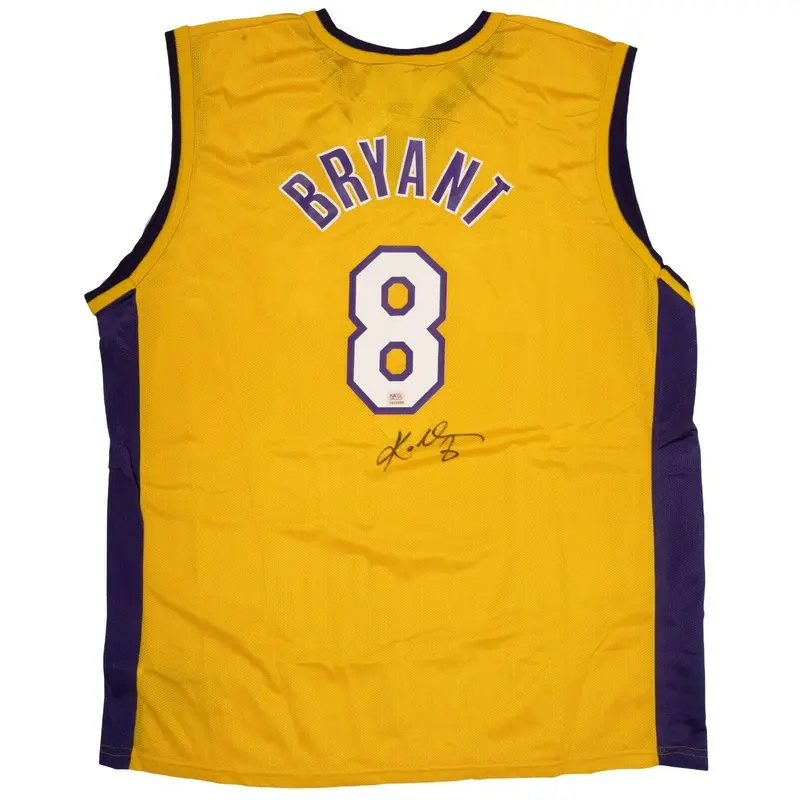 Kobe Bryant Rookie Signed Authentic Los Angeles Lakers Jersey PSA DNA COA