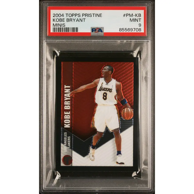 Kobe Bryant 2004 Topps Pristine Mini PSA 9 Mint